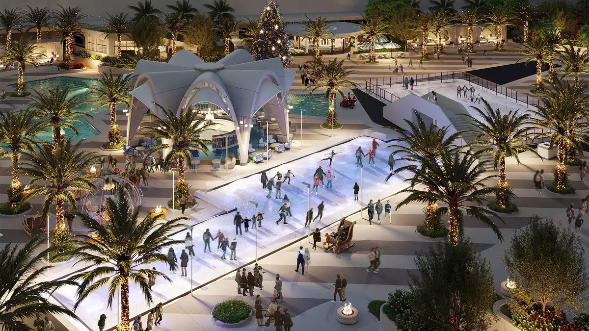 The Magic of Winter at Fontainebleau Las Vegas: Unveiling the Oasis Ice Rink and Holiday Village