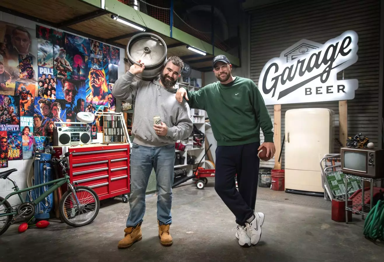 The Kelce Brothers: Brewing Success Together with Garage Beer