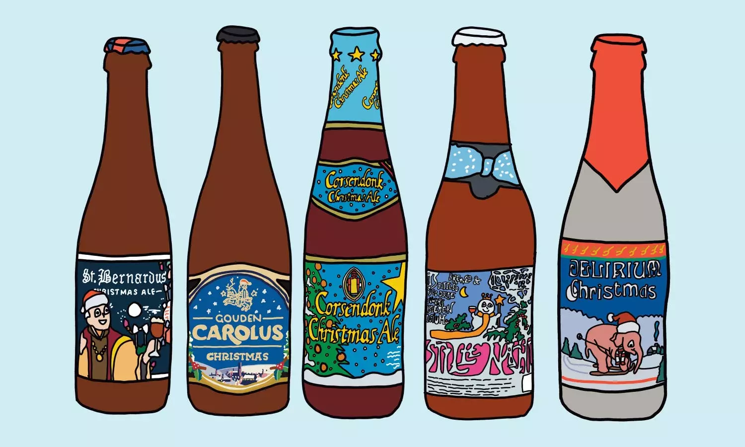 Exploring the Enchantment of Belgian Christmas Beers