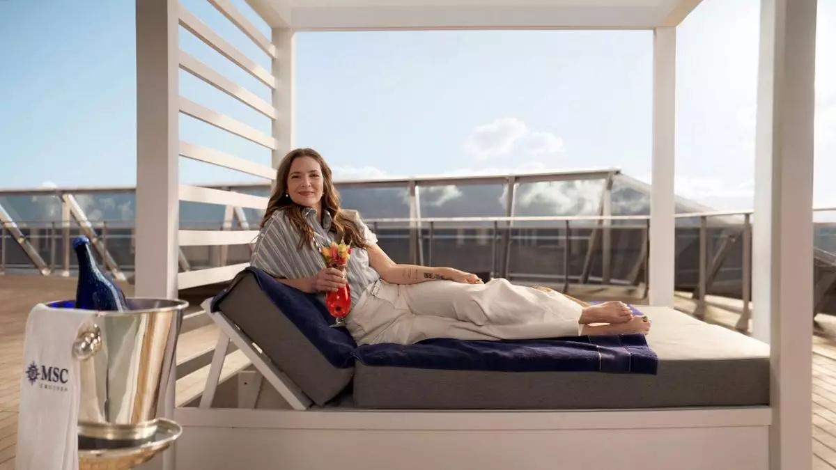 Enchanting Journeys: Drew Barrymore Becomes Godmother of the MSC World America